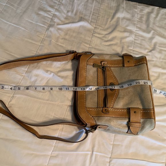 PURSE - BOC Crossbody Shoulder Handbag Purse brown tan Born Concept & Power Bank - Picture 16 of 16